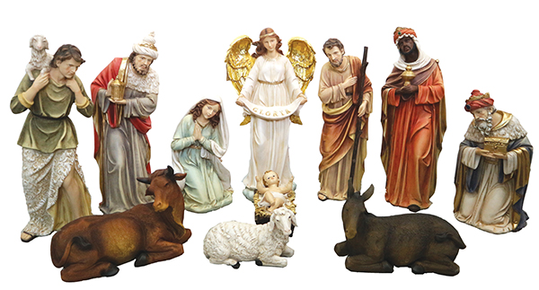 11 piece nativity Set 24 inches
