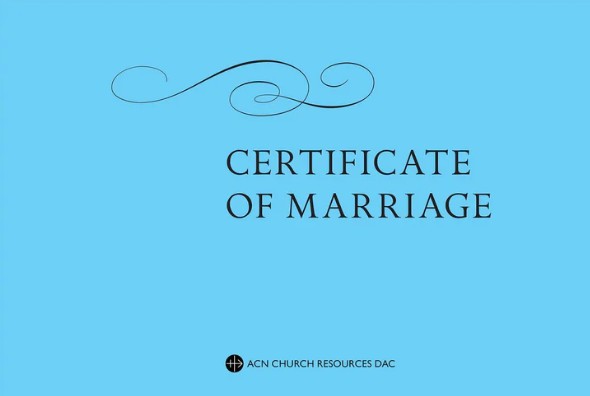 Certificate of Marriage