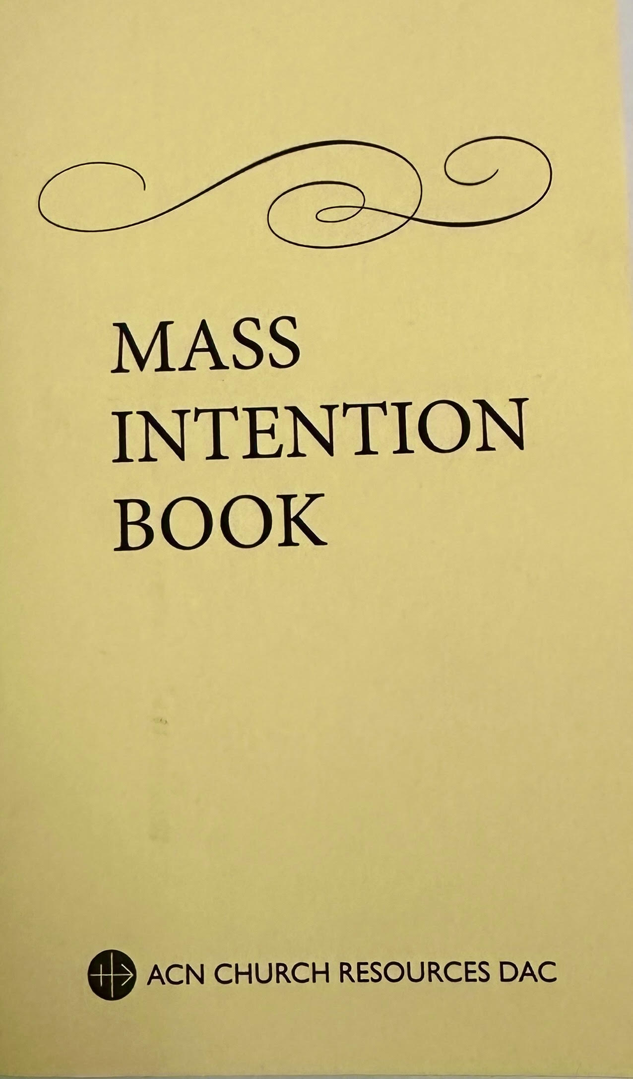 Mass Intentions Book