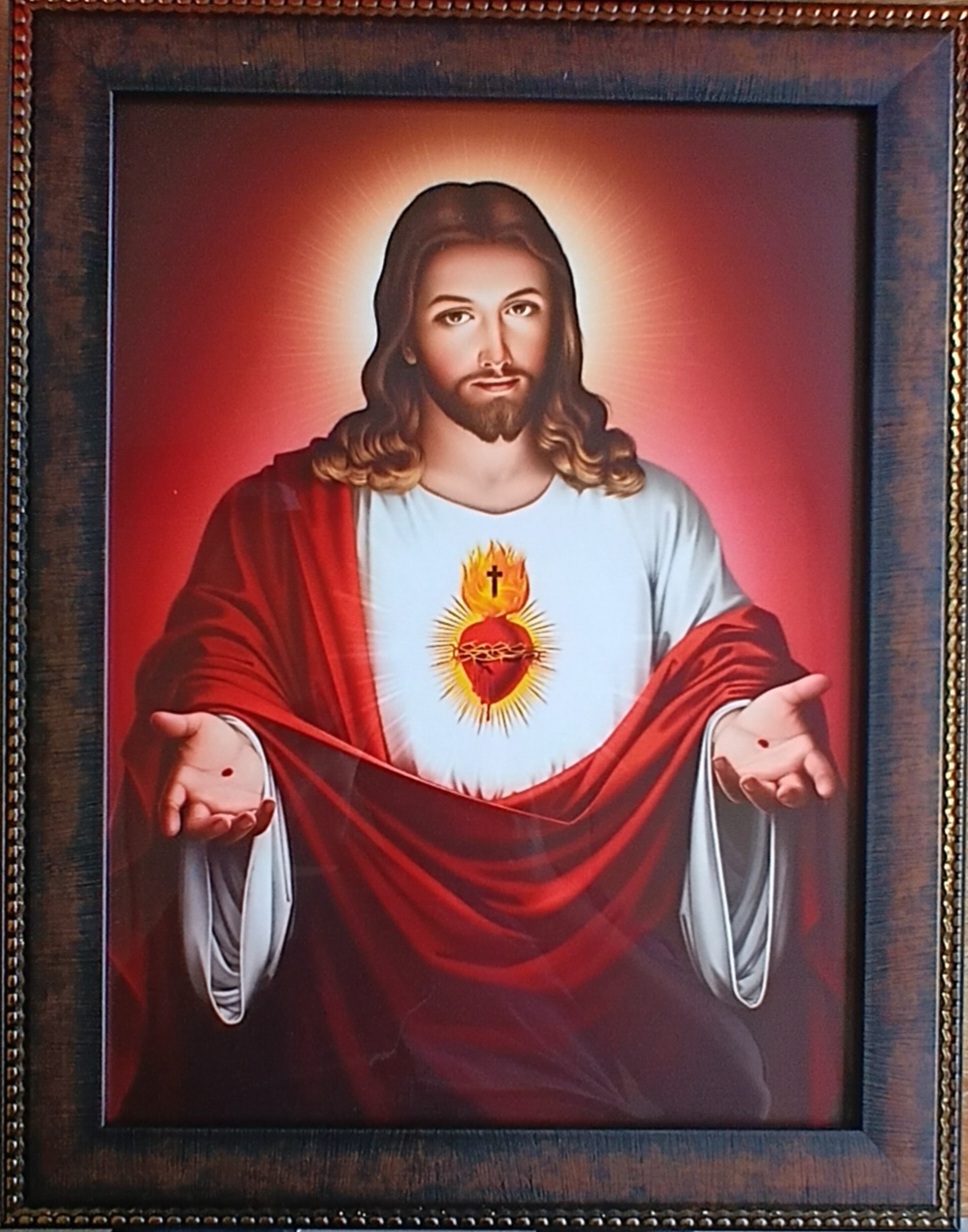 Frame 18.5*14.5 Inch Sacred Heart