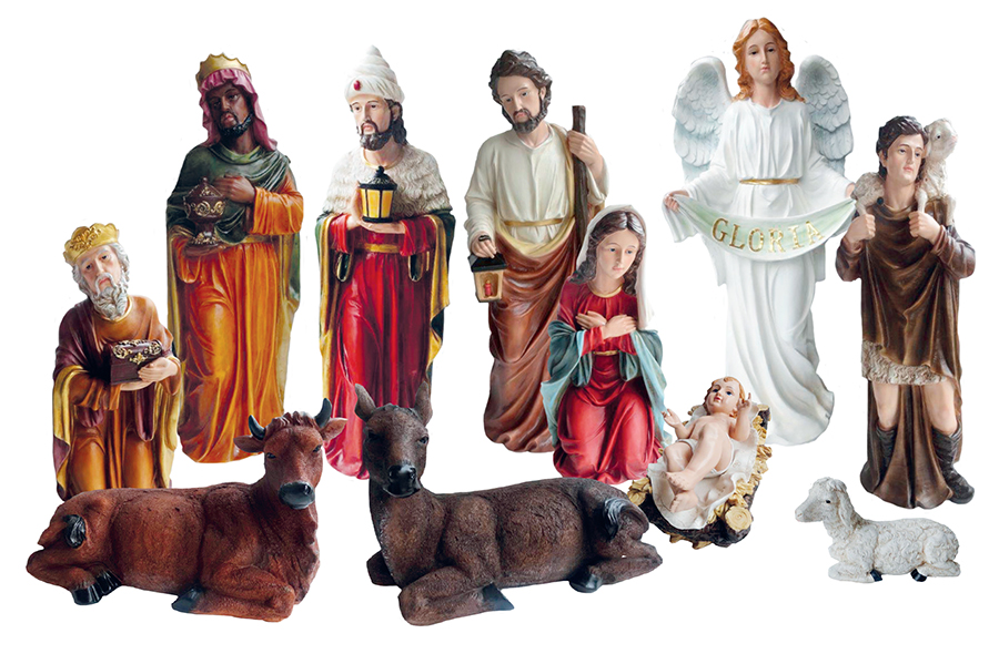 11 piece nativity Set 32 inches