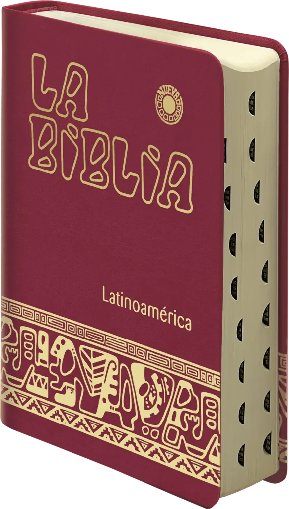Spanish Bible: Large Print Hardcover (Faux leather red)