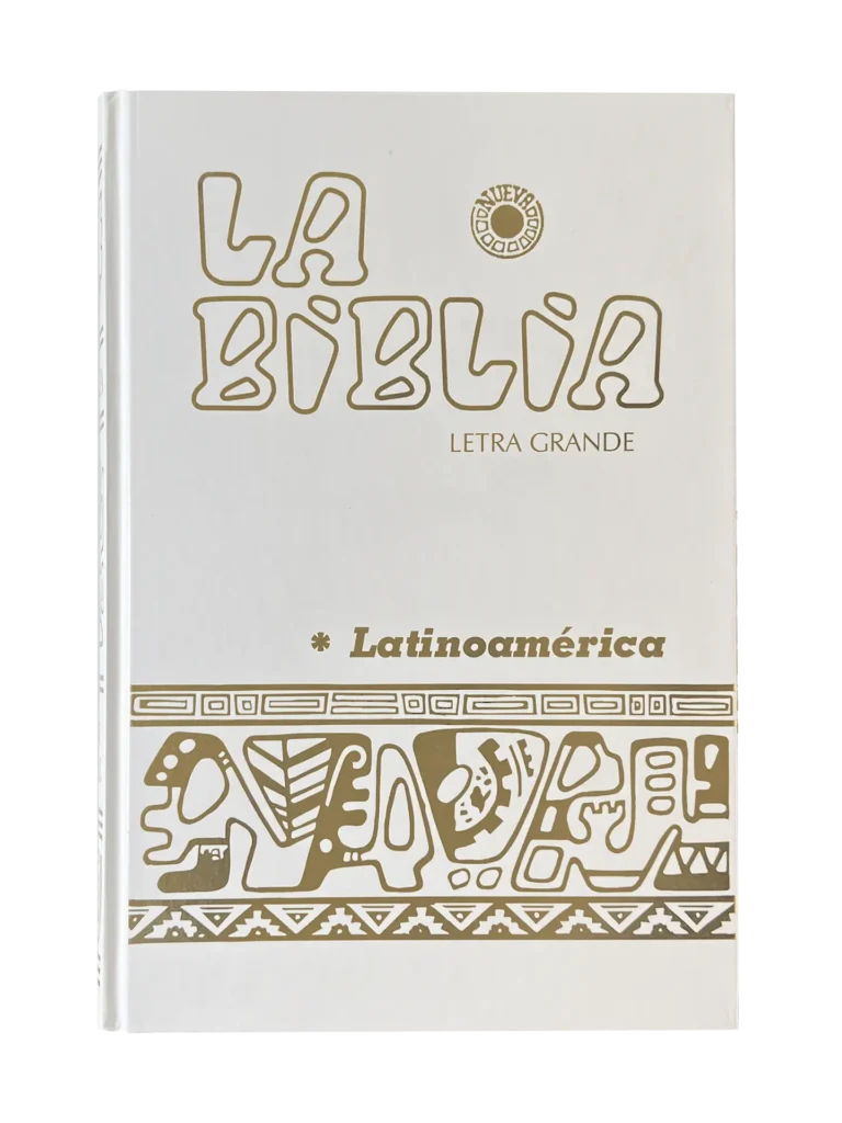 Spanish Bible: Large White Print Hardcover