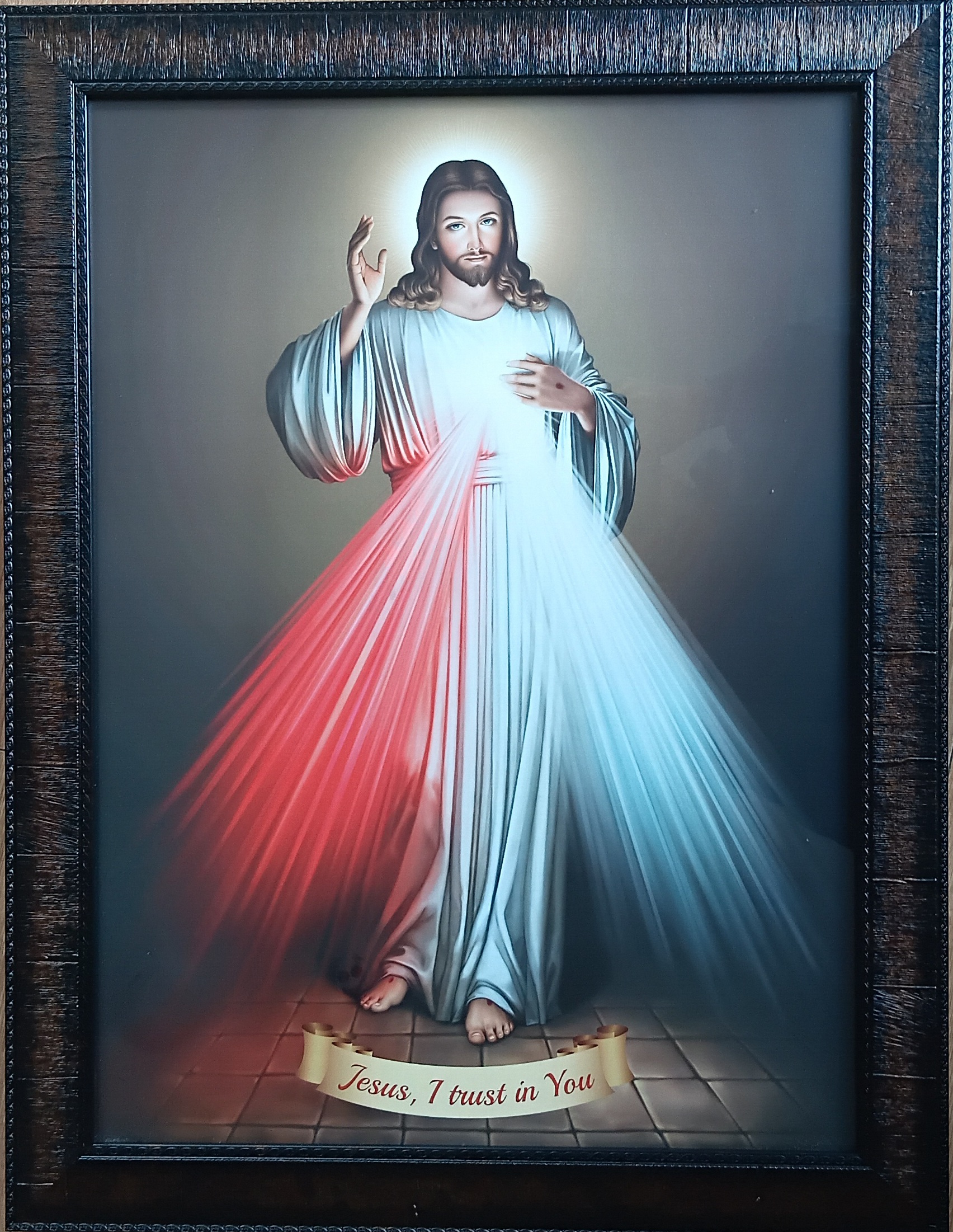 Frame Divine Mercy 21*16.50 inch