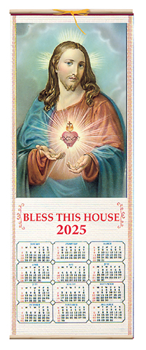 Wooden scroll Calendar