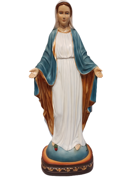 Coloured Miraculous Statue 32 inch