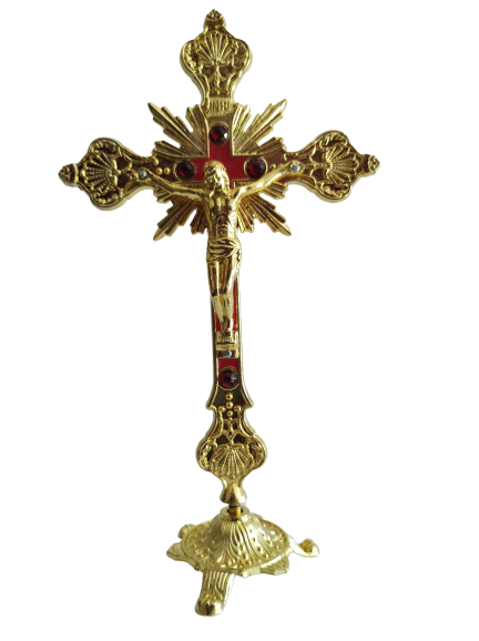 Metal Standing Cross