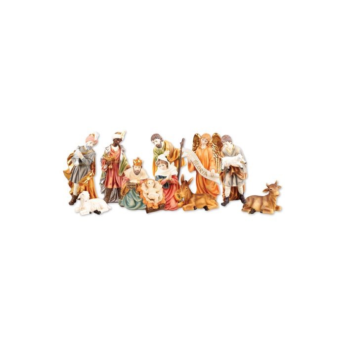 Nativity Set / Resin / 11 Figure