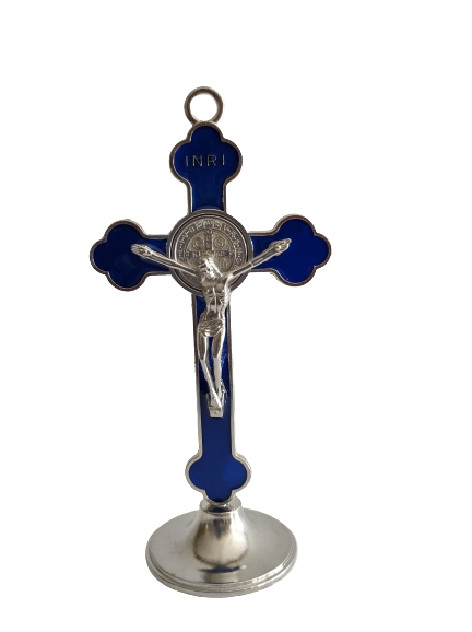 Metal Benedict Standing Cross