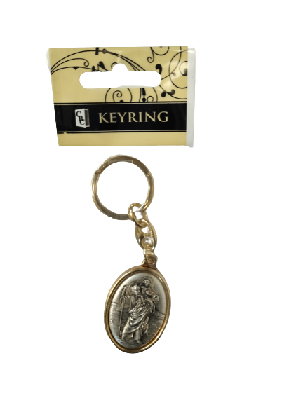 St Christopher Key Chain