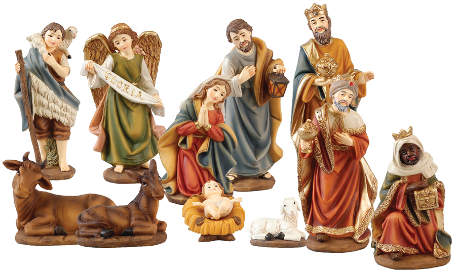 8 Inch Nativity set