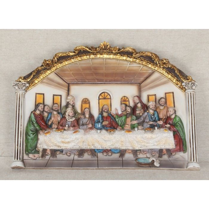 12 inch The Last Supper (Wall Plaque)
