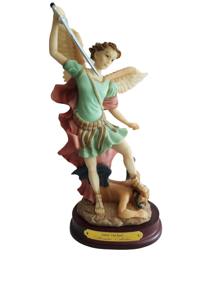 St Michael Statue 9.5 Inch