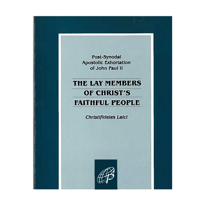Lay Members of Christs Faithful People Christifideles Laici