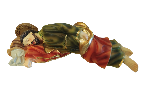 Sleeping Joseph Renaissance Statue - 8 Inch