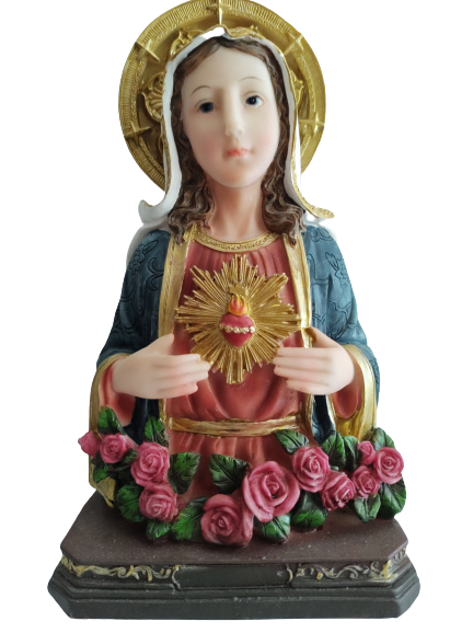 Immaculate Heart of Mary(bust) 10 Inch