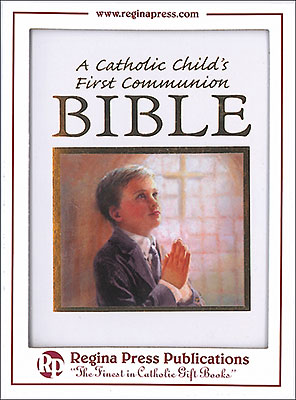 A Catholic Child's First Communion Bible