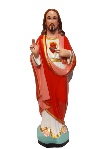 Scared Heart Statue 24 Inch