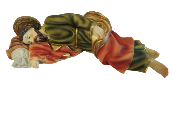 Sleeping Joseph Renaissance Statue - 12 Inch