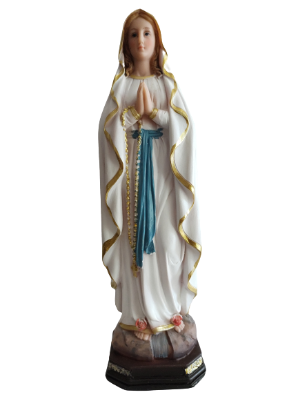 Our Lady of Lourdes Statue 12 Inch