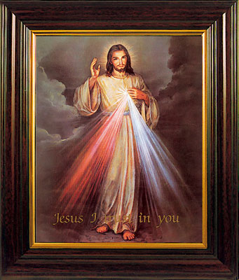 Framed Picture/Divine Mercy