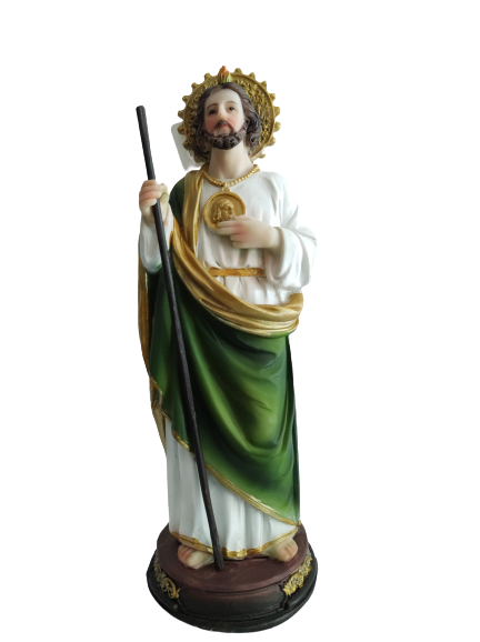 St Jude Statue 8 inch (Polyresin)