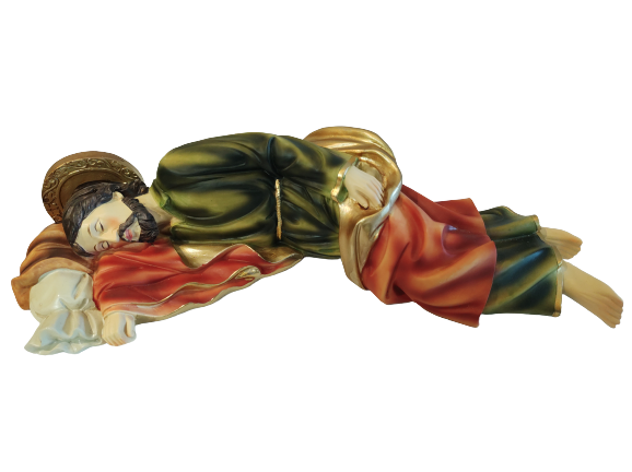 Sleeping Joseph Renaissance Statue - 16 Inch