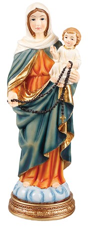 Renaissance 12 inch Statue/Madonna of Rosary