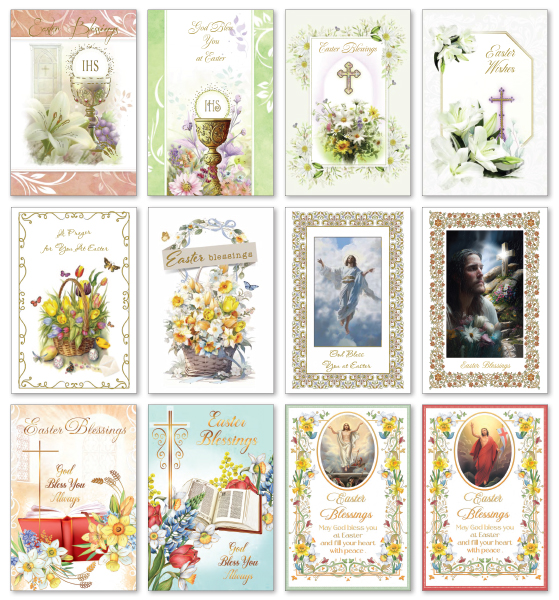 Easter Card - Gold Foil