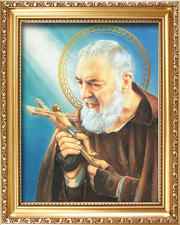 Framed Picture Padre Pio