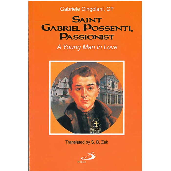 Saint gabriel Possenti passionist A young man in Love