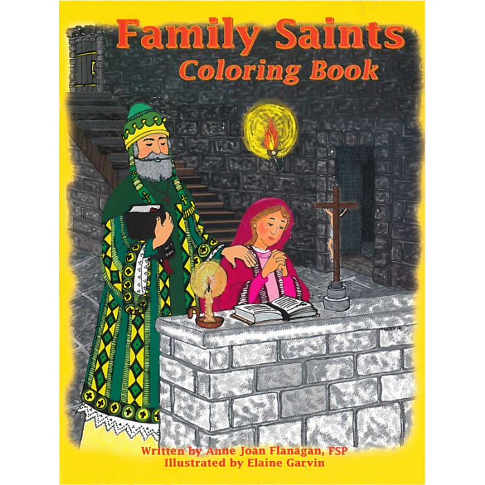 Family Saint - Colouring Book