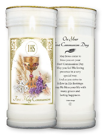 Communion Pillar Candle