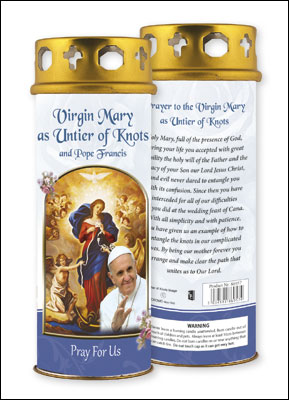 Candle/Lady Untier of Knots/Windproof Cap