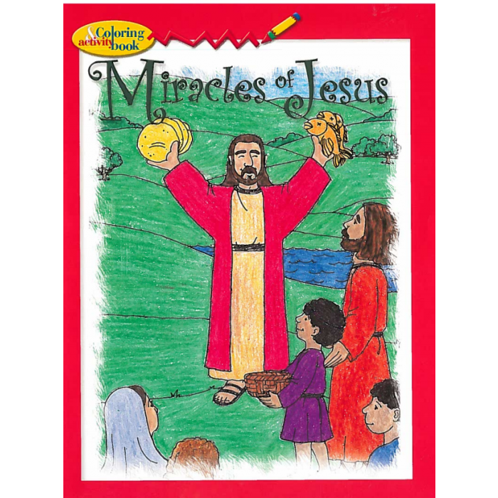 Miracle of Jesus: Coloring & Activity Books