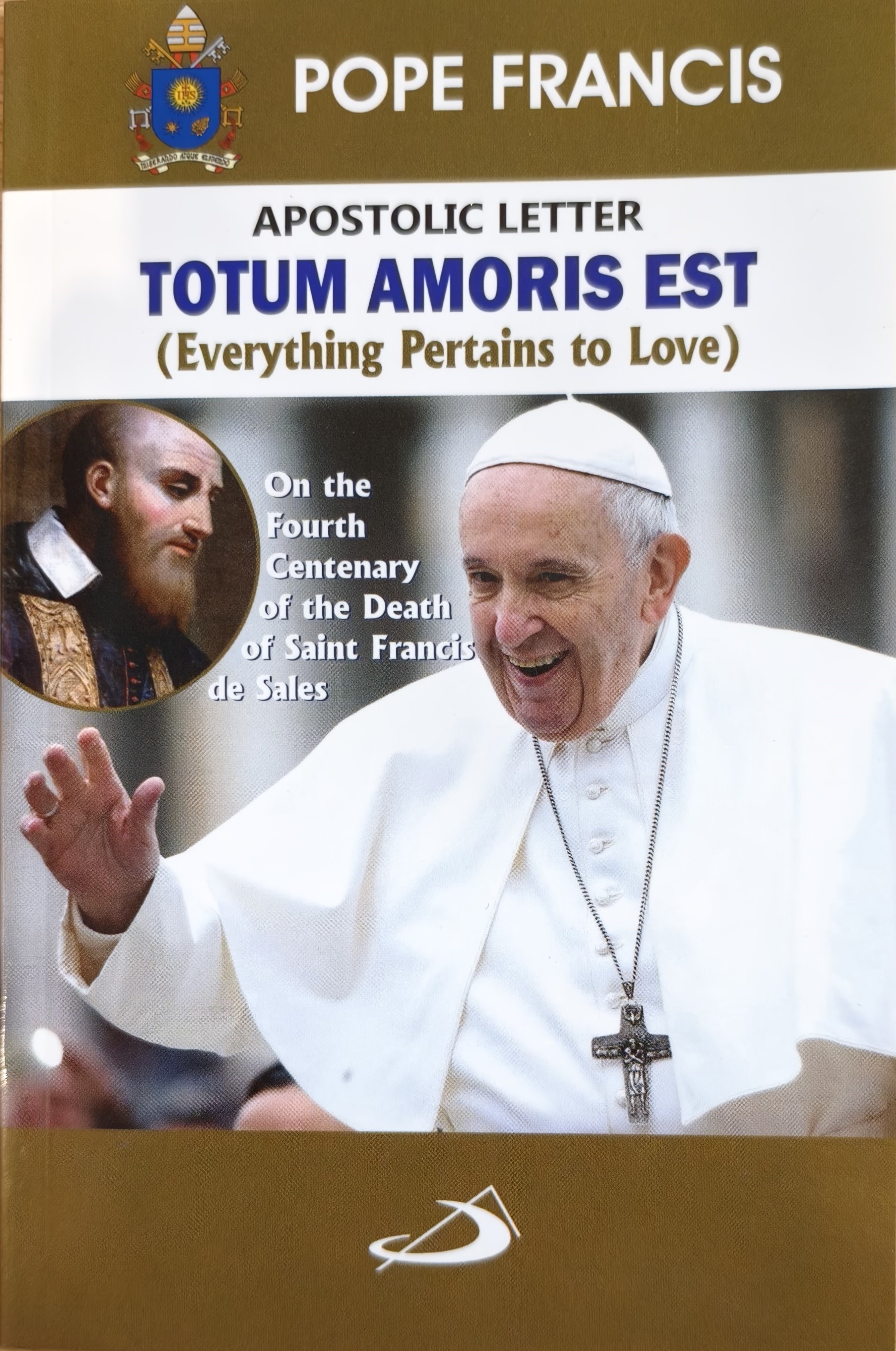 Apostolic Letter Totum Amoris Est.
