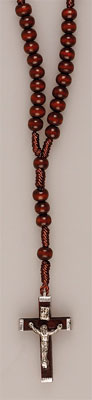 Wooden Rosary Brown