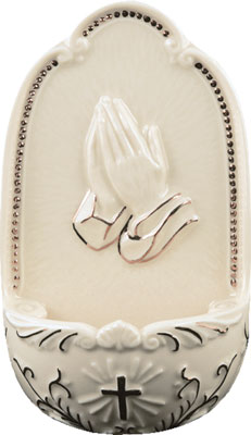 Porcelain Font/5 inch-Praying