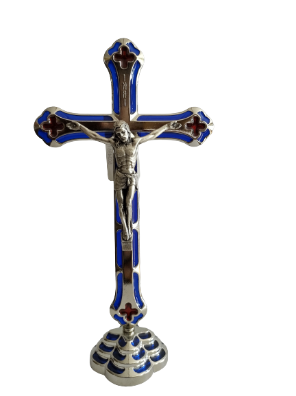 Metal Standing Cross